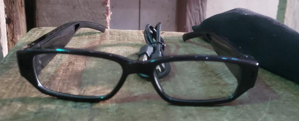HD 1080p Quality Recording Spy Eyeglasses